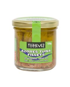 Fish4ever - Azores Tuna Fillets in Organic Olive Oil - 6 x 150g