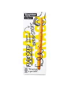 Organico - Organic Flaxseed Breadsticks - 12 x 120g