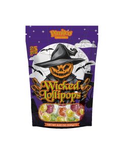 Pimlico Confectioners - Trick or Treat 25 Piece Wicked Lollipops Bag - 6 x 250g