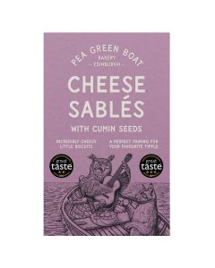Pea Green Boat - Cumin Cheese Sablés - 12 x 80g