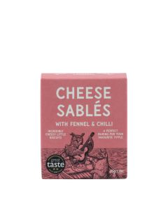 Pea Green Boat - Fennel & Chilli Cheese Sablés - 24 x 35g