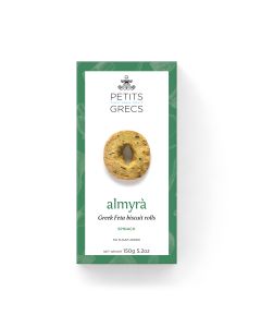 Petits Grecs - Almyra Savoury Biscuits with Spinach & Pumpkin Seeds - 8 x 150g
