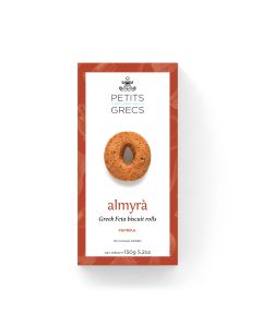 Petits Grecs - Almyra Savoury Biscuits with Paprika & Chili Pepper  - 8 x 150g