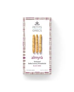 Petits Grecs - Almyra Savoury Breadsticks with Black Seed & Seasame - 8 x 120g