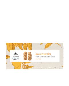 Petits Grecs - Koulouraki Orange Butter Cookies - 12 x 115g