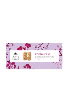 Petits Grecs - Koulouraki Mahleb Butter Cookies - 12 x 115g