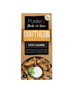 Pureety - Southern Style Potato Seasoning - 9 x 40g