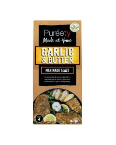 Pureety - Garlic & Butter Seasoning - 9 x 40g