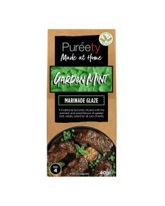 Pureety - Garden Mint Marinade Glaze - 9 x 40g