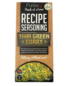 Pureety - Thai Green Curry Recipe Seasoning - 9 x 50g