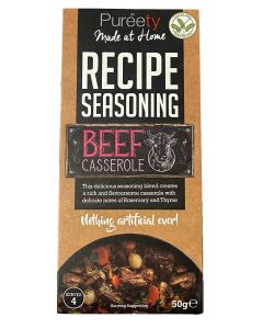 Pureety - Beef Casserole Recipe Seasoning - 9 x 50g