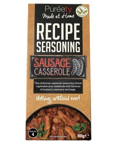 Pureety - Sausage Casserole Recipe Seasoning - 9 x 50g