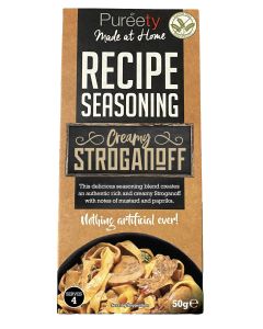 Pureety - Creamy Stroganoff Recipe Seasoning - 9 x 50g