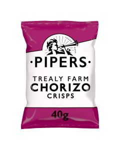 Pipers - Trealy Farm Chorizo Crisps - 24 x 40g