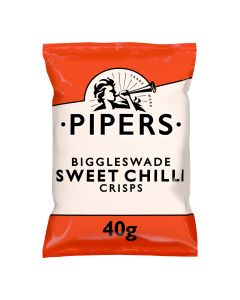 Pipers - Biggleswade Sweet Chilli Crisps - 24 x 40g