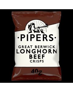 Pipers - Great Berwick Long Horn Beef - 24 x 40g