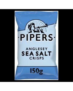 Pipers - Anglesey Sea Salt Crisps - 8 x 150g