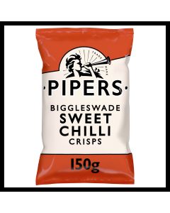 Pipers - Biggleswade Sweet Chilli Crisps - 8 x 150g