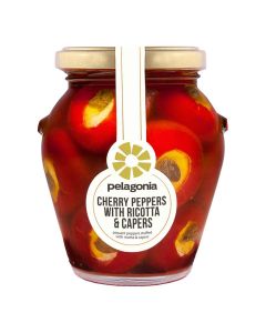 Pelagonia - Cherry Peppers with Ricotta & Capers - 6 x 280g