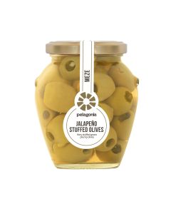 Pelagonia - Jalapeno Stuffed Olives - 6x300g