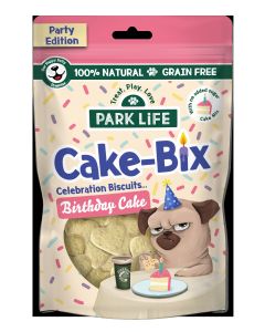 PARK LiFE - Cake-Bix Dog Biscuits Birthday Cake Flavour - 8 x 100g