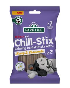 PARK LiFE - Chill-Stix Dental Sticks Honey & Chamomile (7 x Medium Sticks) - 14 x 180g