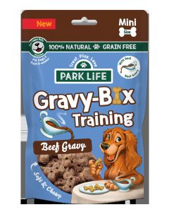 PARK LiFE - Gravy-Bix Mini Dog Biscuits Original Beef Gravy - 8 x 100g