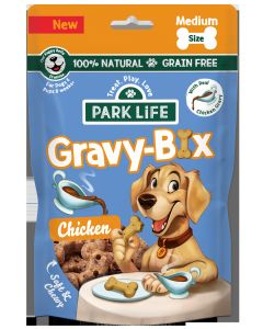 PARK LiFE - Gravy-Bix Dog Biscuits Chicken - 8 x 100g
