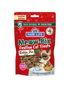 PARK LiFE - Meow-Bix Robin Pie Flavour Cat Treats - 8 x 150g