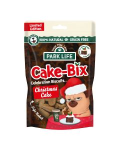 PARK LiFE - Cake-Bix Christmas Cake Flavour Dog Treats - 8 x 100g