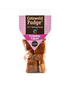 Cotswold Fudge Co - Crumbly Tablet Fudge - 12 x 150g