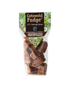 Cotswold Fudge Co - Fairtrade Chocolate Fudge - 12 x 150g