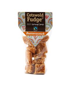 Cotswold Fudge Co - Fairtrade Butterscotch Fudge - 12 x 150g