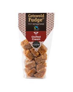 Cotswold Fudge Co - Fairtrade Clotted Cream Fudge - 12 x 150g