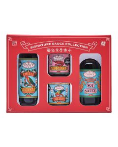 Poon's London - 4 Piece Signature Sauce Collection Box - 5 x 755g