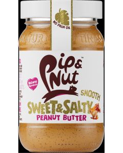 Pip & Nut - Sweet & Salty Smooth Peanut Butter - 6 x 300g