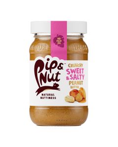 Pip & Nut - Sweet & Salty Crunchy Peanut Butter - 6 x 300g