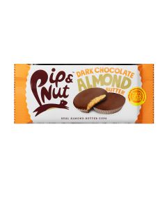 Pip & Nut - Dark Chocolate Almond Butter Cups - 15 x 31g