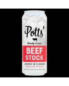 Potts - Beef Stock In a Can - 8 x 500ml