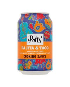 Potts - Mexican Fajita Sauce - 8 x 330g