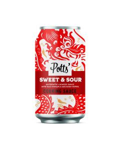 Potts - Sweet and Sour Sauce with Szechuan Pepper in a Can - 8 x 330g