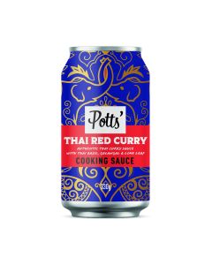 Potts - Thai Red Curry Sauce in a Can - 8 x 330g