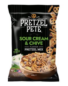 Pretzel Pete - Sour Cream & Chive Pretzel Mix - 8 x 160g