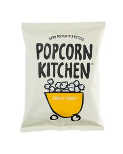 Popcorn Kitchen - Simply Sweet Popcorn Sharing Bag - 12 x 100g