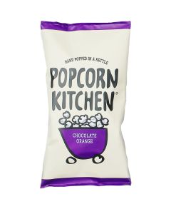Popcorn Kitchen - Chocolate and Orange Popcorn Sharing Bag - 12 x 100g