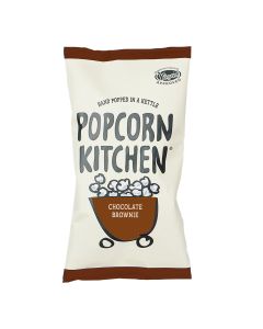 Popcorn Kitchen - Chocolate Brownie Popcorn Sharing Bag - 12 x 100g