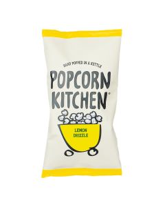 Popcorn Kitchen - Lemon Drizzle Popcorn Treat Sharing Bag - 12 x 100g
