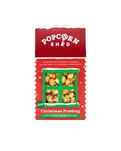 Popcorn Shed - Christmas Pudding Popcorn Shed - 10 x 80g