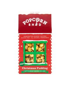 Popcorn Shed - Christmas Pudding Popcorn Shed - 10 x 80g