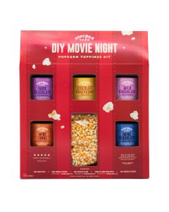 Popcorn Shed - Movie Night Popcorn Toppings Kit - 6 x 704g